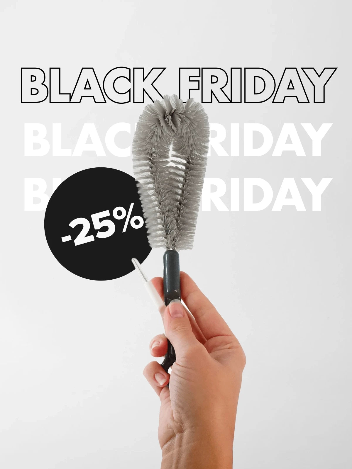 Cepillo de limpieza para sacaleches y biberones